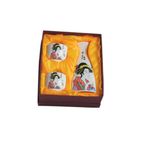 Sake Set 3tlg. Geisha