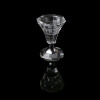 Kerzenst&auml;nder aus Kristallglas, ca. 5,7x8cm