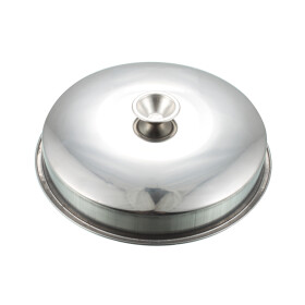 Dampfeinsatz Edelstahl &quot;Deckel&quot; ca. 16cm