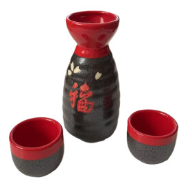Sake Set 3tlg. Gl&uuml;ck