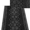 Teppichl&auml;ufer Kunstfaser schwarz Cork 50 B/L 67 x 2500cm