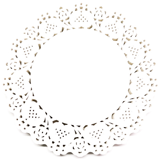 Papierunterleger , ca.19cm, 8 x180Stk.
