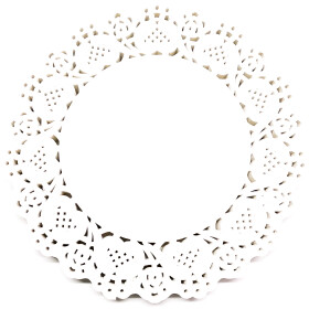 Papierunterleger , ca.19cm, 8 x180Stk.