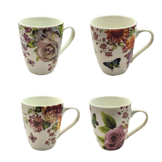 Trinkbecher Blumen