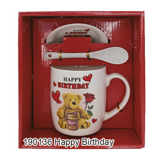 Trinkbecher 3tlg. Happy Birthday