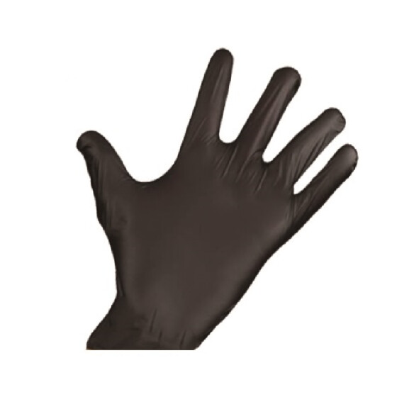 TPE Handschuhe schwarz 200St. S