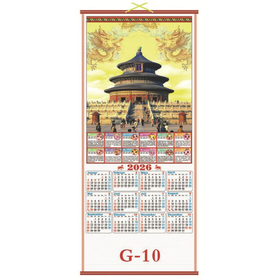 Kalender G-Wandkalender G - 10