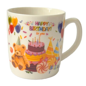 Trinkbecher 2tlg. Happy Birthday