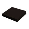 Dinnerservietten 3-lagig 1/4 Falz 33cm, 1600Stk. black
