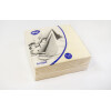 Dinnerservietten Airlaid 1/4 Falz 40cm, 50Stk Cream