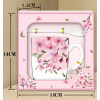 Trinkbecher 2tlg. Blumen