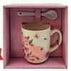 Trinkbecher 2tlg. Blumen