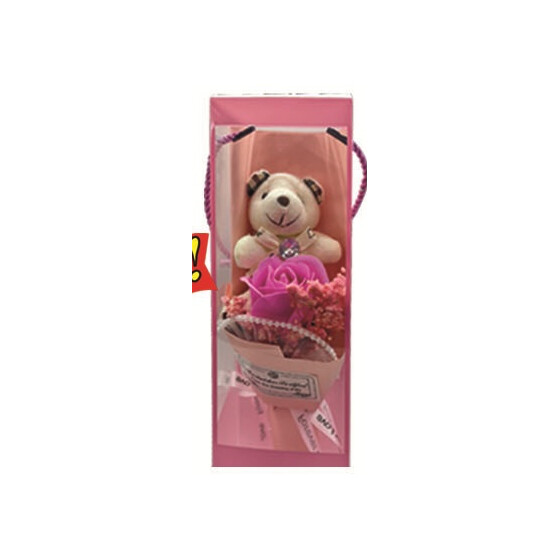 Muttertag Geschenk Pink + Bär