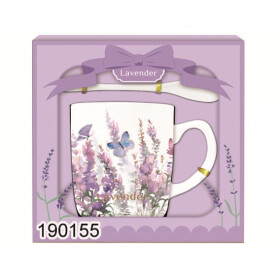 Trinkbecher 2tlg. Lavender